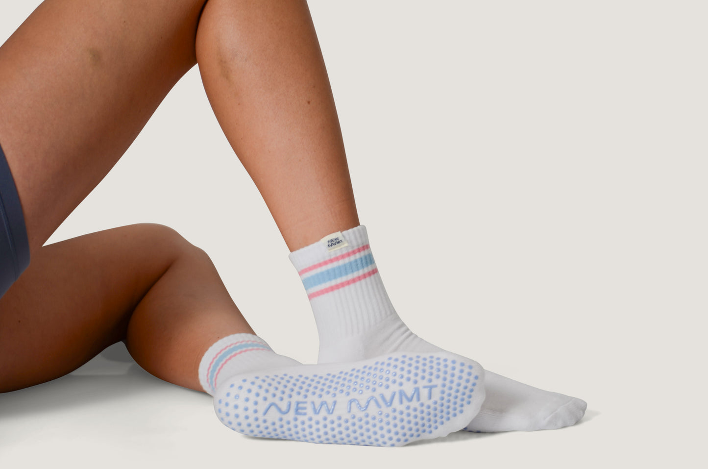 Cotton Candy Grip Socks