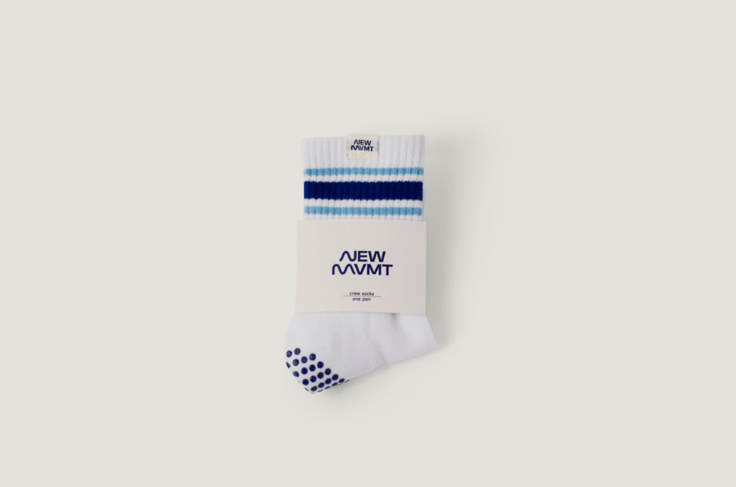 Sky Blue Grip Socks