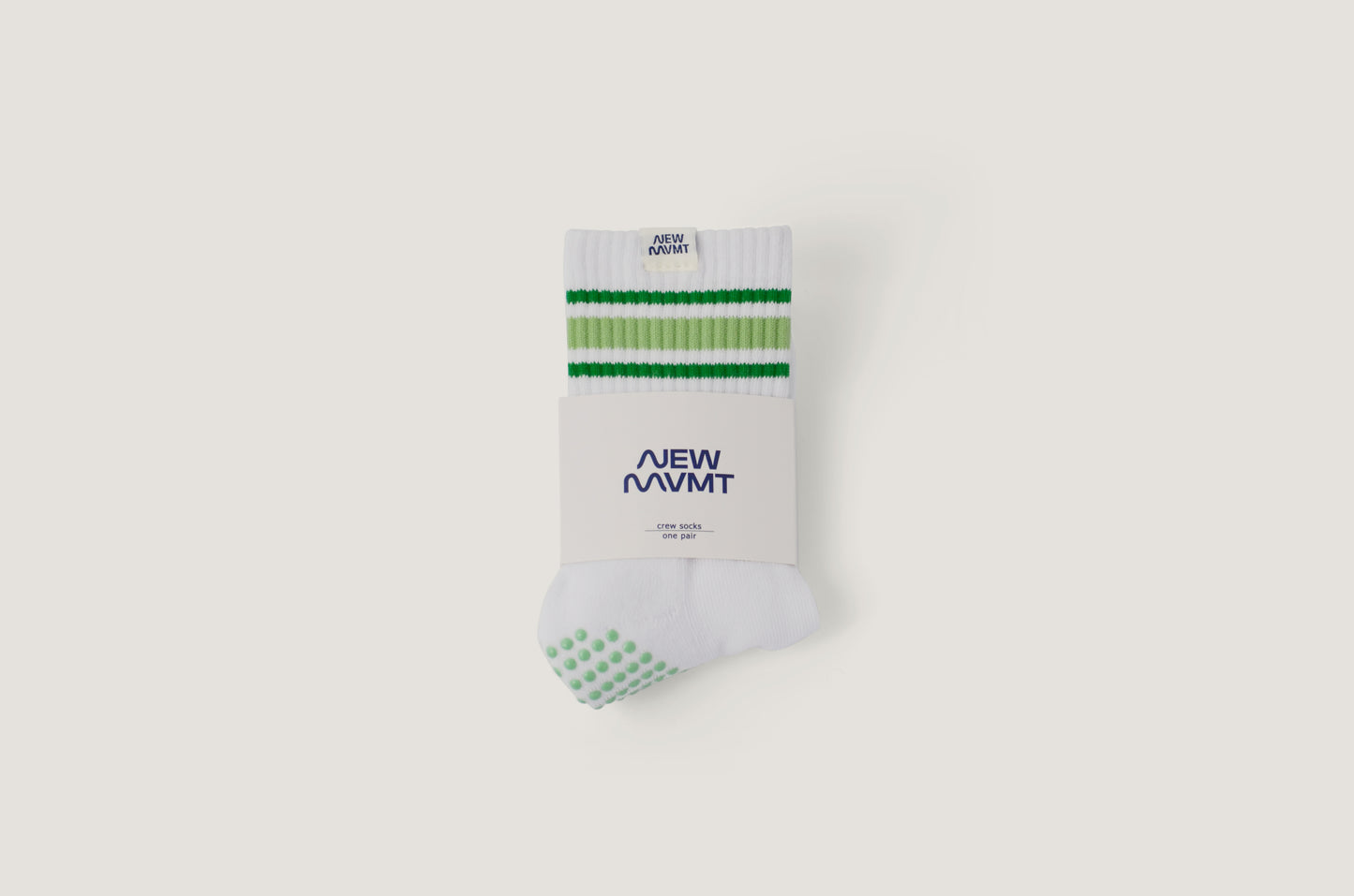 Matcha Green Grip Socks