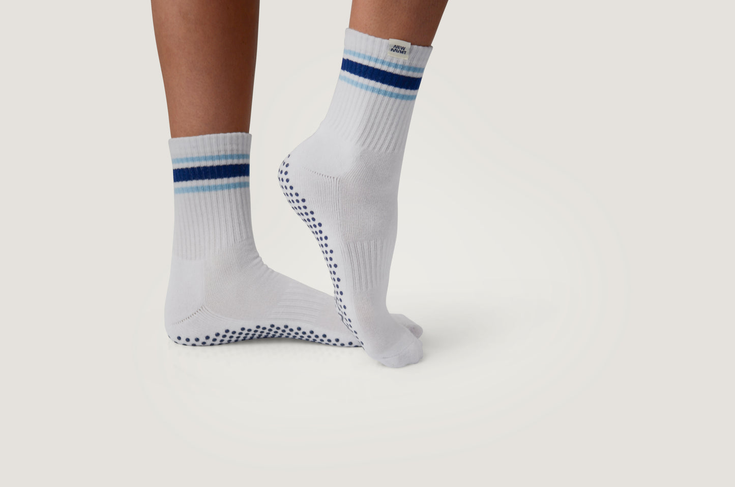 Sky Blue Grip Socks